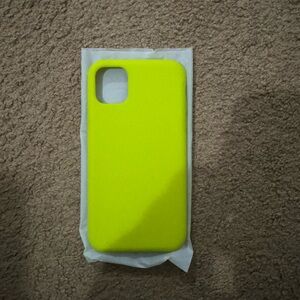 Silicone cober brand new with box -neon green